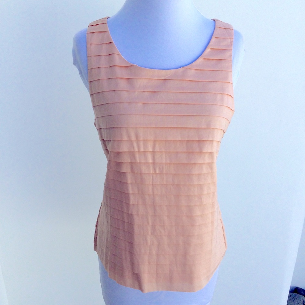 J. Crew Pleated Top